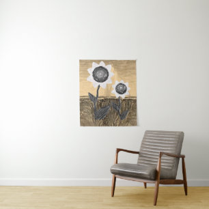 Tapisserien Sonnenblumen Wandteppich
