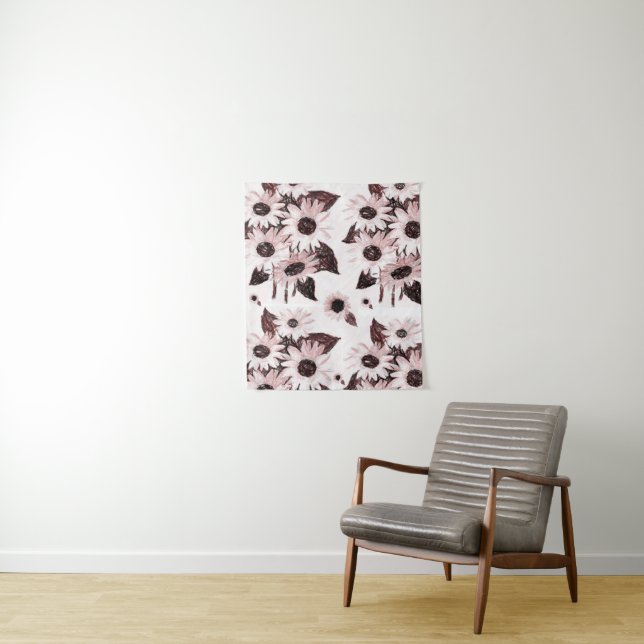 Tapisserien Sonnenblumen Wandteppich (Beispiel)
