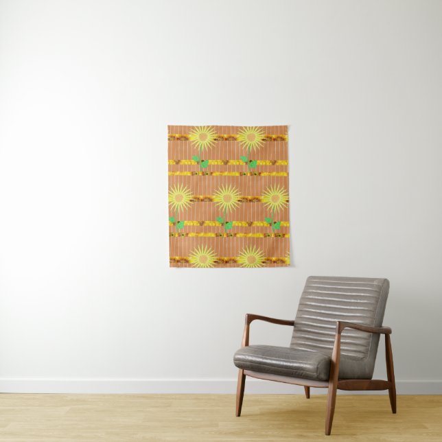 Tapisserien Sonnenblumen Wandteppich (Beispiel)