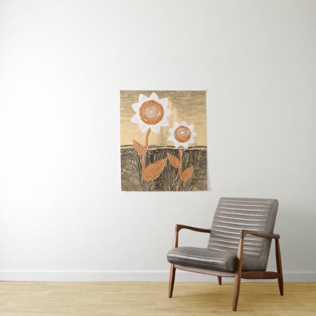 Tapisserien Sonnenblumen Wandteppich (Beispiel)