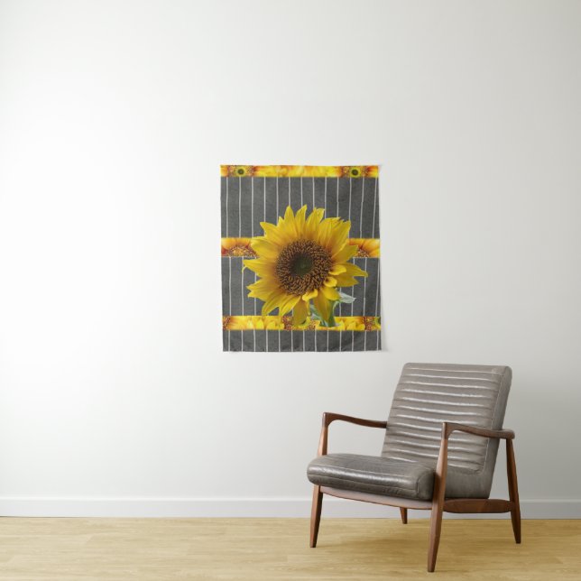 Tapisserien Sonnenblumen Wandteppich (Beispiel)