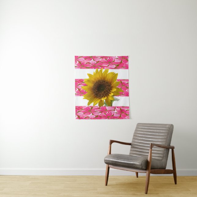 Tapisserien Sonnenblumen Wandteppich (Beispiel)