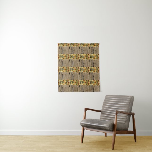 Tapisserien Sonnenblumen Wandteppich (Beispiel)