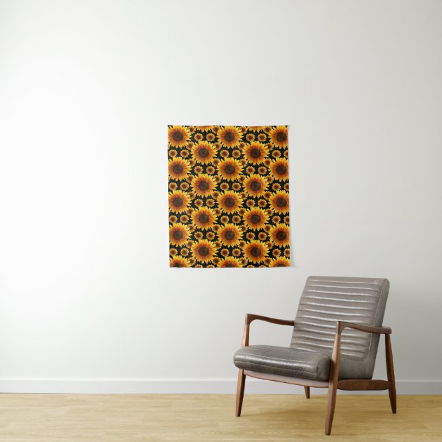 Tapisserien Sonnenblumen Wandteppich (Beispiel)