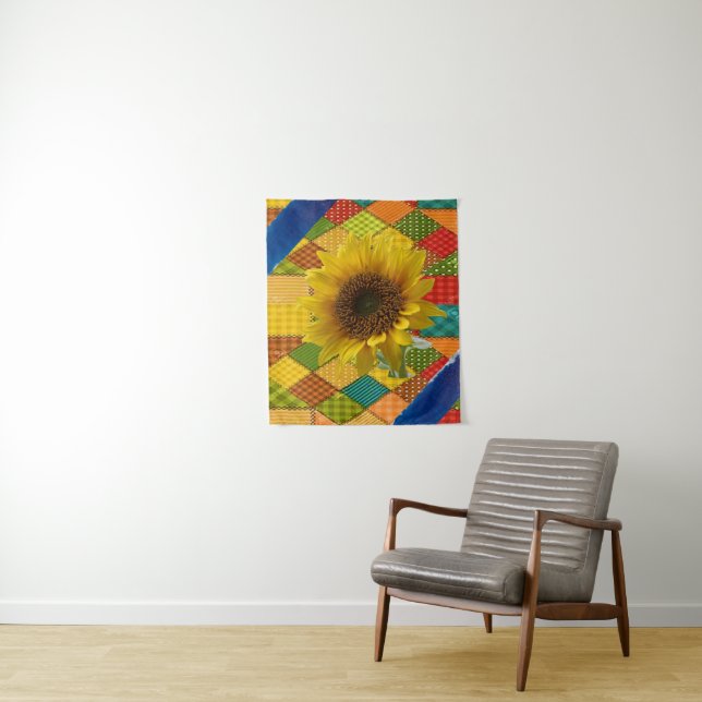 Tapisserien Sonnenblumen Wandteppich (Beispiel)