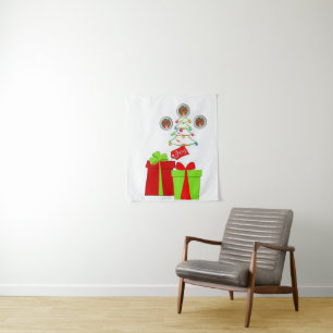 Tapisserien Weihnachten Wandteppich
