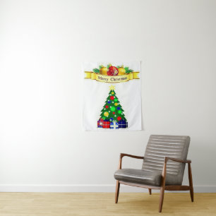 Tapisserien Weihnachten Wandteppich