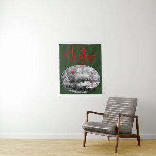 Tapisserien Weihnachten Wandteppich