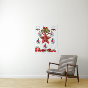 Tapisserien Weihnachten Wandteppich