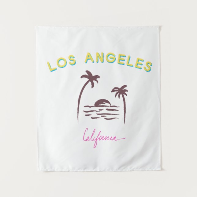 Tapiz los angeles california wandteppich (Vorderseite)