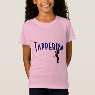 Tapperina stickte den T - Shirt (blau)