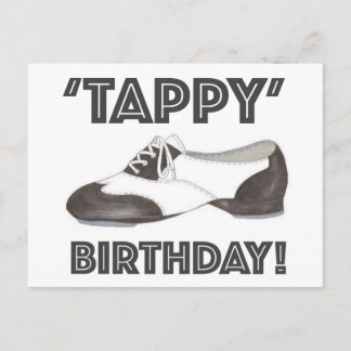 Tappy Birthday Stich Dance Shoe Party Einladung