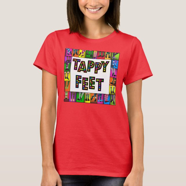 Tappy Fuß-T - Shirt (Vorderseite)