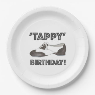 Tappy Happy Birthday Bday Stich Dance Tapdance Sho Pappteller