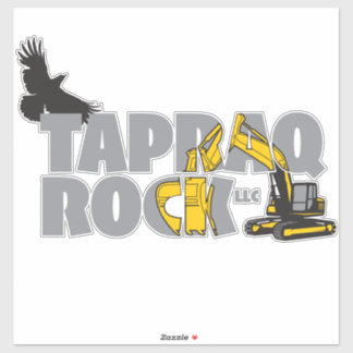 Tapraq Rock Logo-Aufkleber Aufkleber