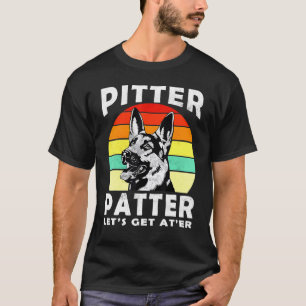 Tapsen Deutscher Schäferhund Vintage Retro T-Shirt