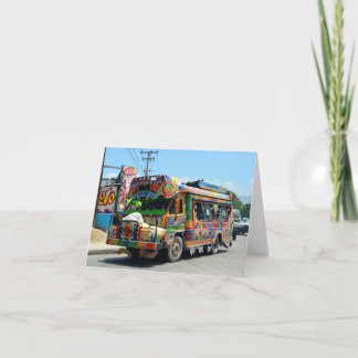 TapTap Haiti Blankokarte Dankeskarte