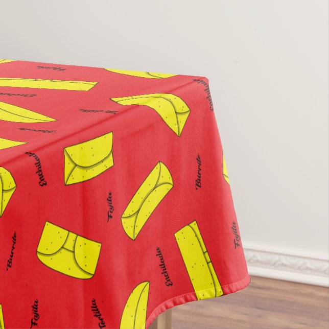 Taqueria Burritos, Enchiladas, Tortillas, Fajitas  Tischdecke (Beispiel)