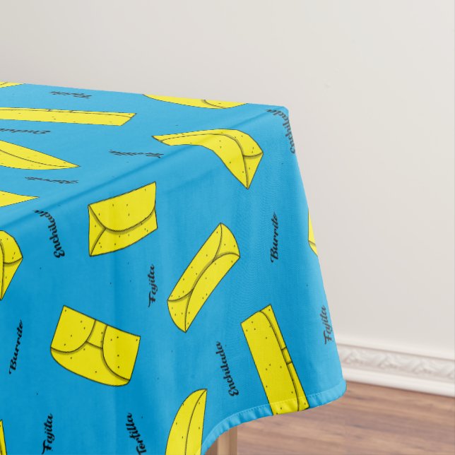 Taqueria Burritos, Enchiladas, Tortillas, Fajitas  Tischdecke (Beispiel)