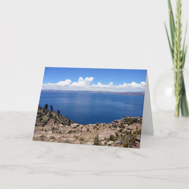 taquile titicaca karte (Vorderseite)