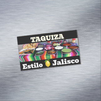 Taquiza estilo jalisco magnetische visitenkarte