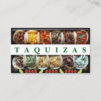 Taquizas. Visitenkarte