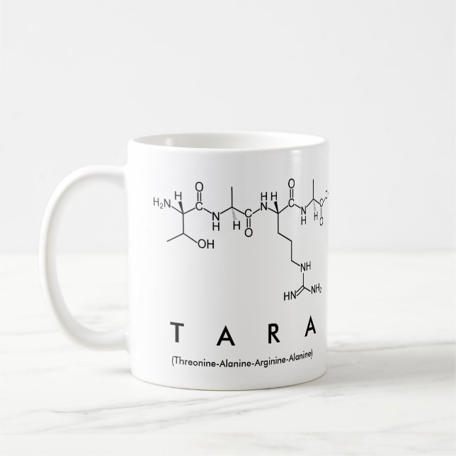 Tara-Peptidnamen-Tasse Tasse (Links)