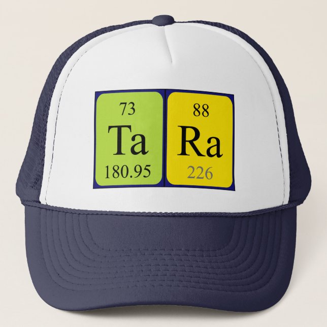Tara Periodenname: Truckerkappe (Vorderseite)