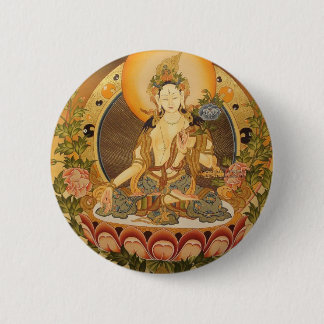 Tara (weiblicher Buddha) Button