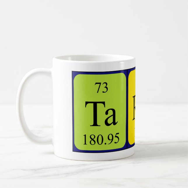 Taran Periodenname Tasse (Links)