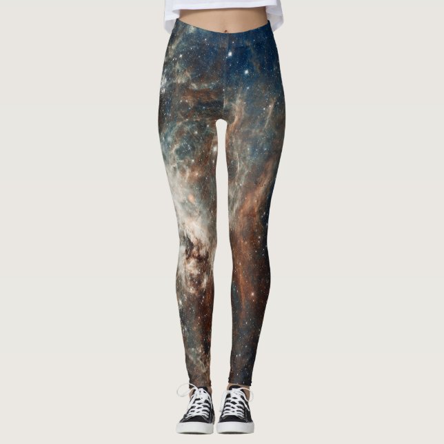 Tarantel-Nebel Leggings (Vorderseite)