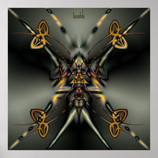 Tarantel Poster (Vorne)