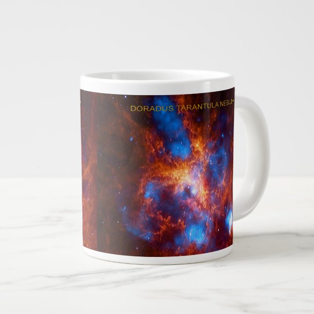 Tarantelnebel Jumbo-Tasse (Vorderseite Rechts)