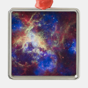 Tarantelnebel Ornament Aus Metall
