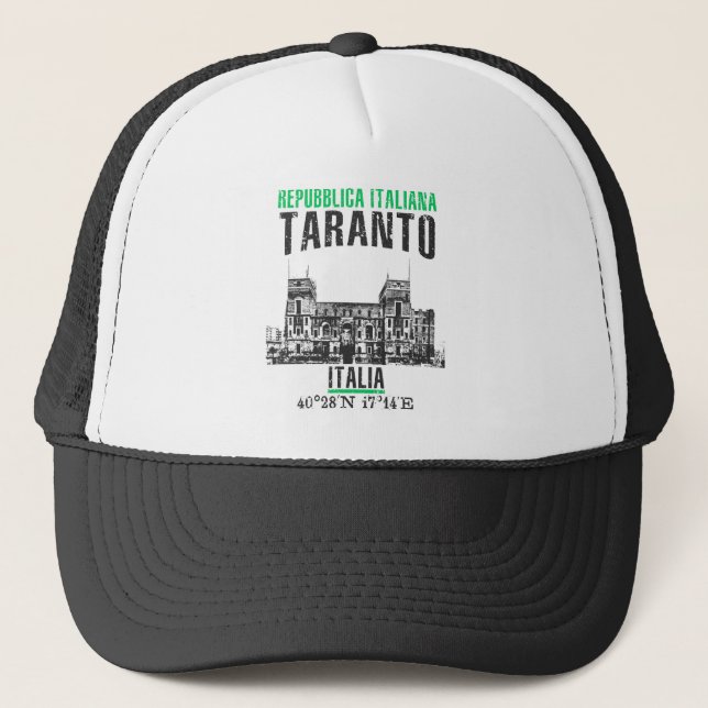 Taranto Truckerkappe (Vorderseite)