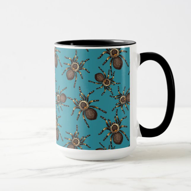 Tarantula auf blau tasse (Rechts)