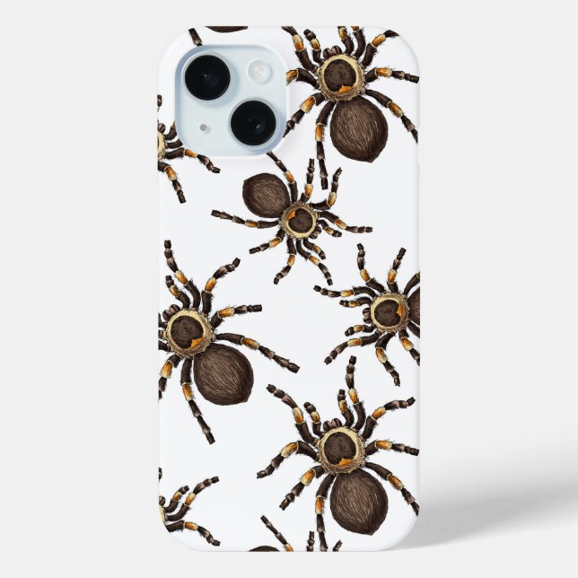 Tarantula auf weiß Case-Mate iPhone hülle (Rückseite)
