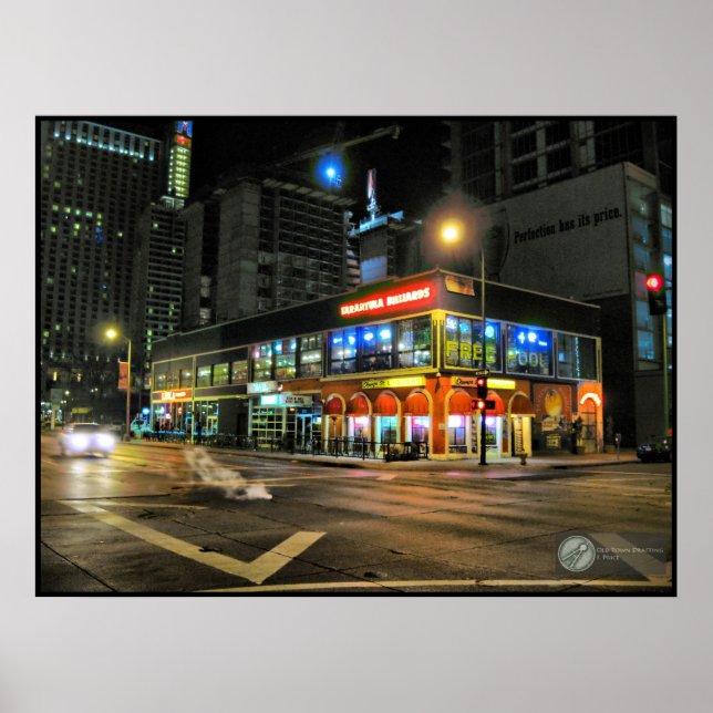 Tarantula-Billard Poster (Vorne)