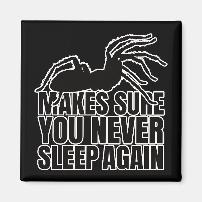 Tarantula Birdeater Spider - Geek für Arachnologie Magnet (Vorne)