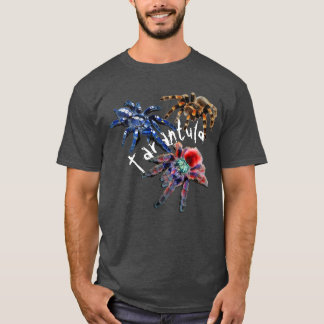 Tarantula, blau/rot/orange/schwarz, Spinne T-Shirt