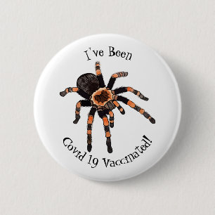 Tarantula-Cartoon Button