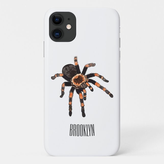 Tarantula-Cartoon Case-Mate iPhone Hülle (Rückseite)