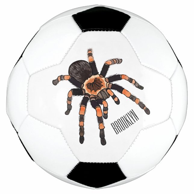 Tarantula-Cartoon Fußball (Vorderseite)