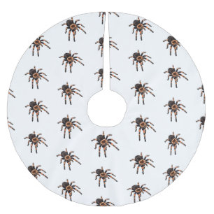 Tarantula-Cartoon Polyester Weihnachtsbaumdecke