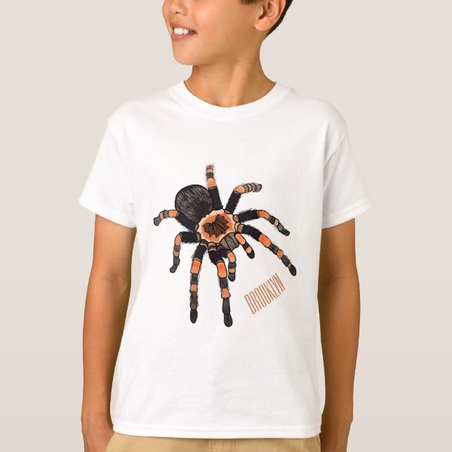 Tarantula-Cartoon T-Shirt (Vorderseite)