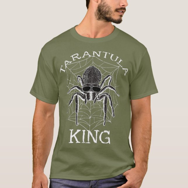 Tarantula King Tarantula Owner Spider Lover T-Shirt (Vorderseite)