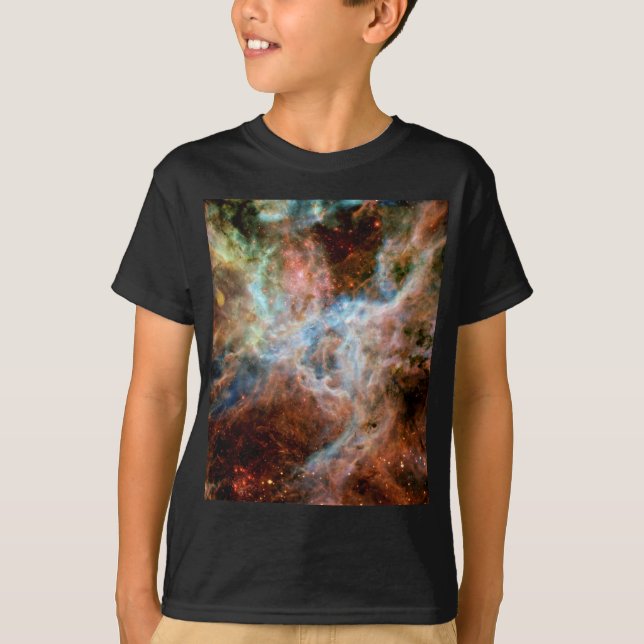 Tarantula Nebel R136 NASA Hubble Space Foto T-Shirt (Vorderseite)