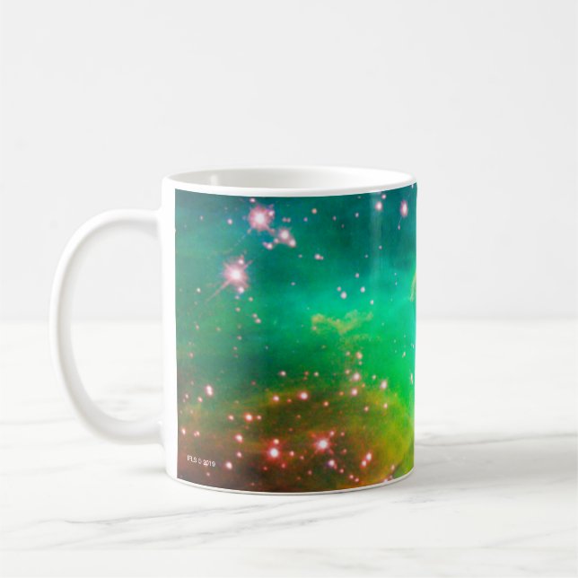 Tarantula-Nebelfleck-Sternhaufen-Galaxie-Bild Kaffeetasse (Links)