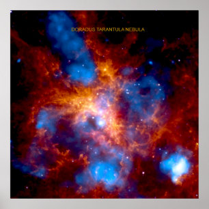 Tarantula Nebula 30 Doradus Wert Poster