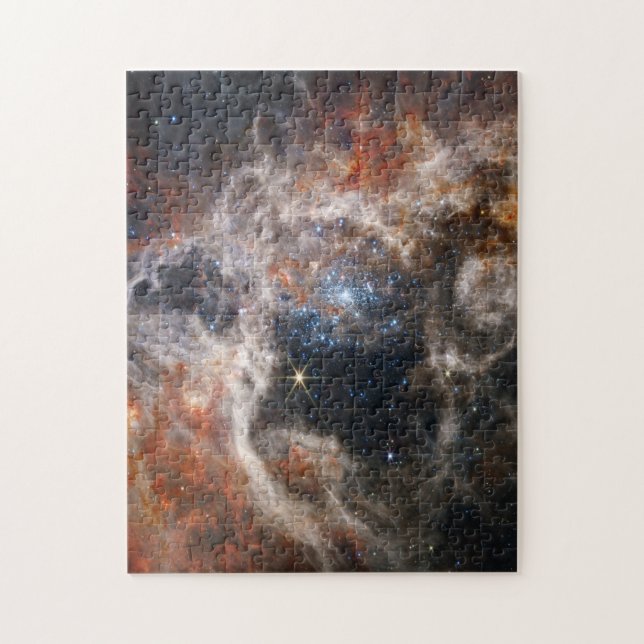 Tarantula Nebula Bild von JWST Puzzle (Vertikal)